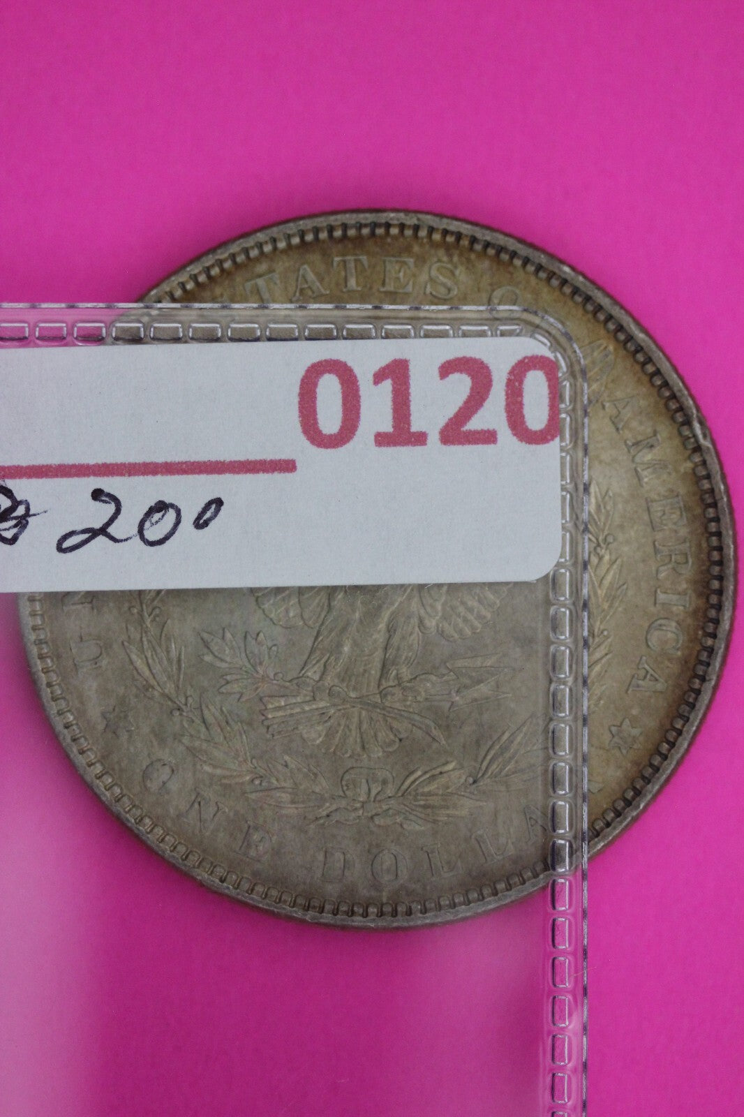 Rainbow Toned 1888 P Liberty Morgan Silver Dollar Coin Guaranteed Authentic 120N