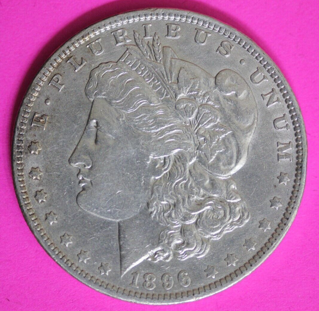 High Grade 1896 O Morgan Silver Dollar Exact Coin In Pics New Orleans Mint 216