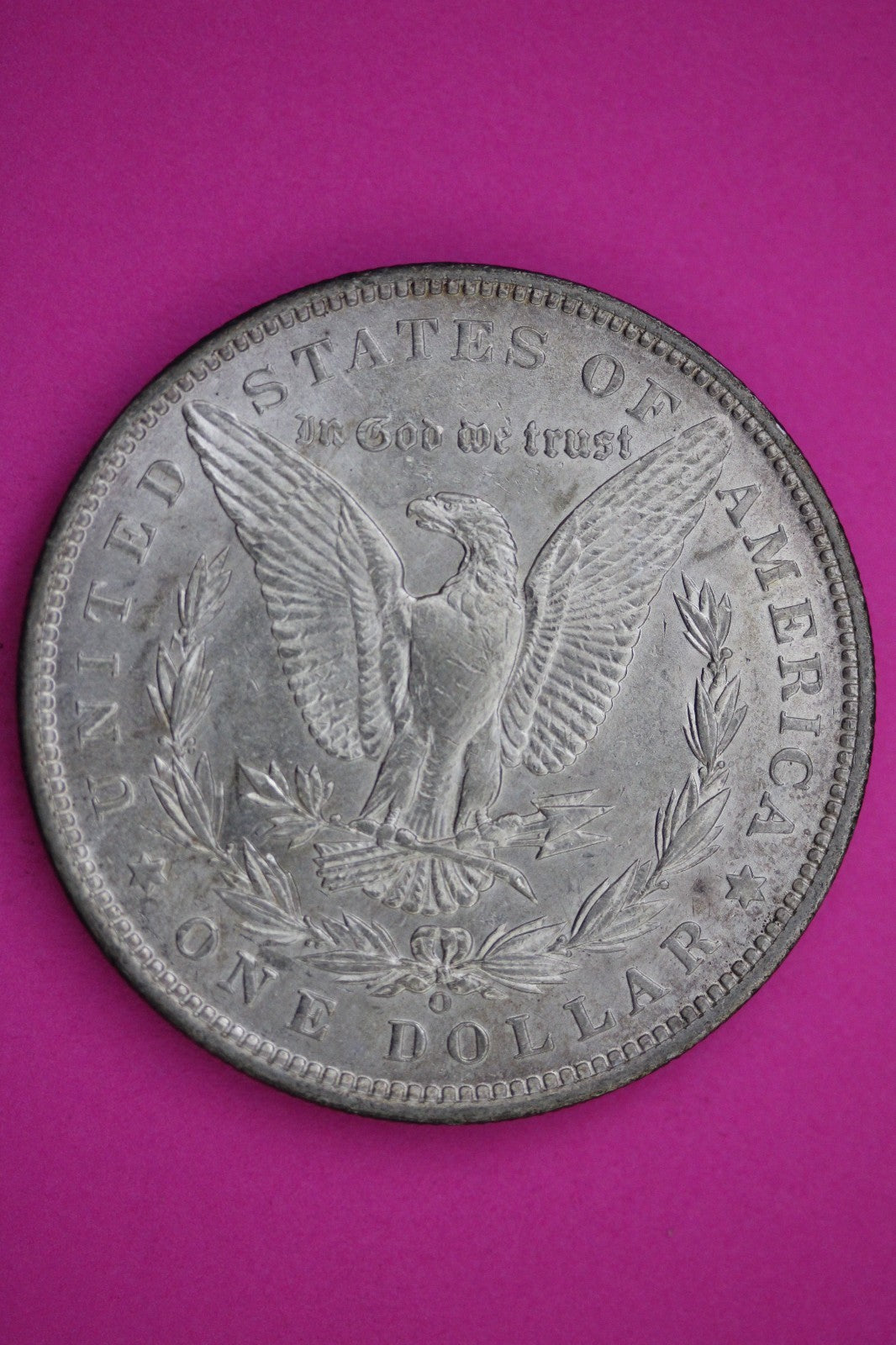 High Grade 1890 O Morgan Lady Liberty Rare Date Silver Dollar Authentic 2497