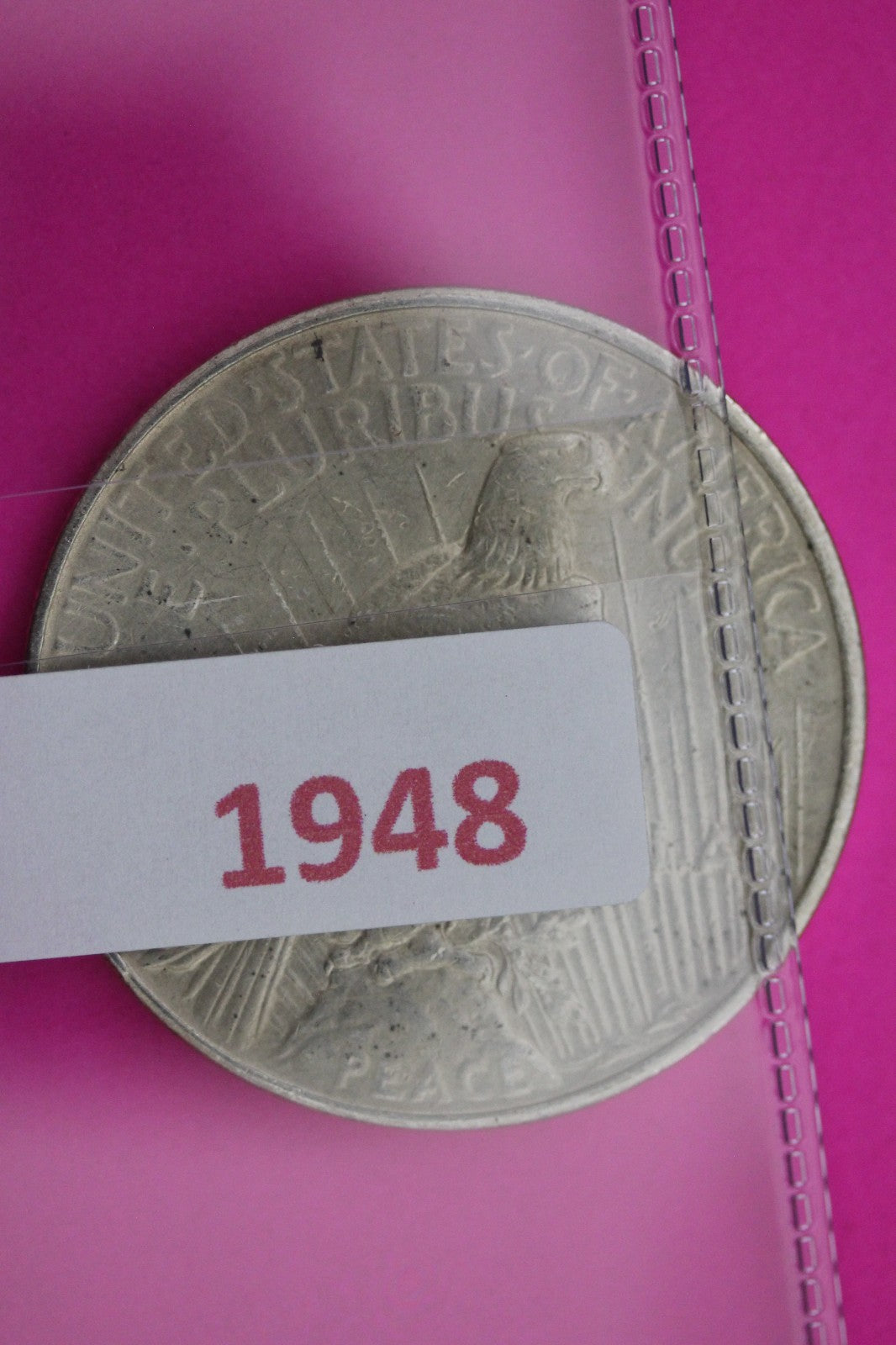 1934 D Peace Silver Dollar LIberty Coin Guaranteed Authentic U.S.A. Seller 1948