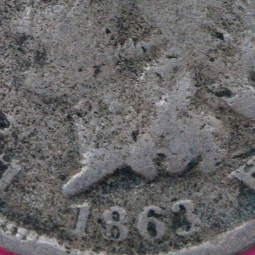 1863 Copper Nickel Indian Head Cent Penny Exact Early Type Coin Pictured 79