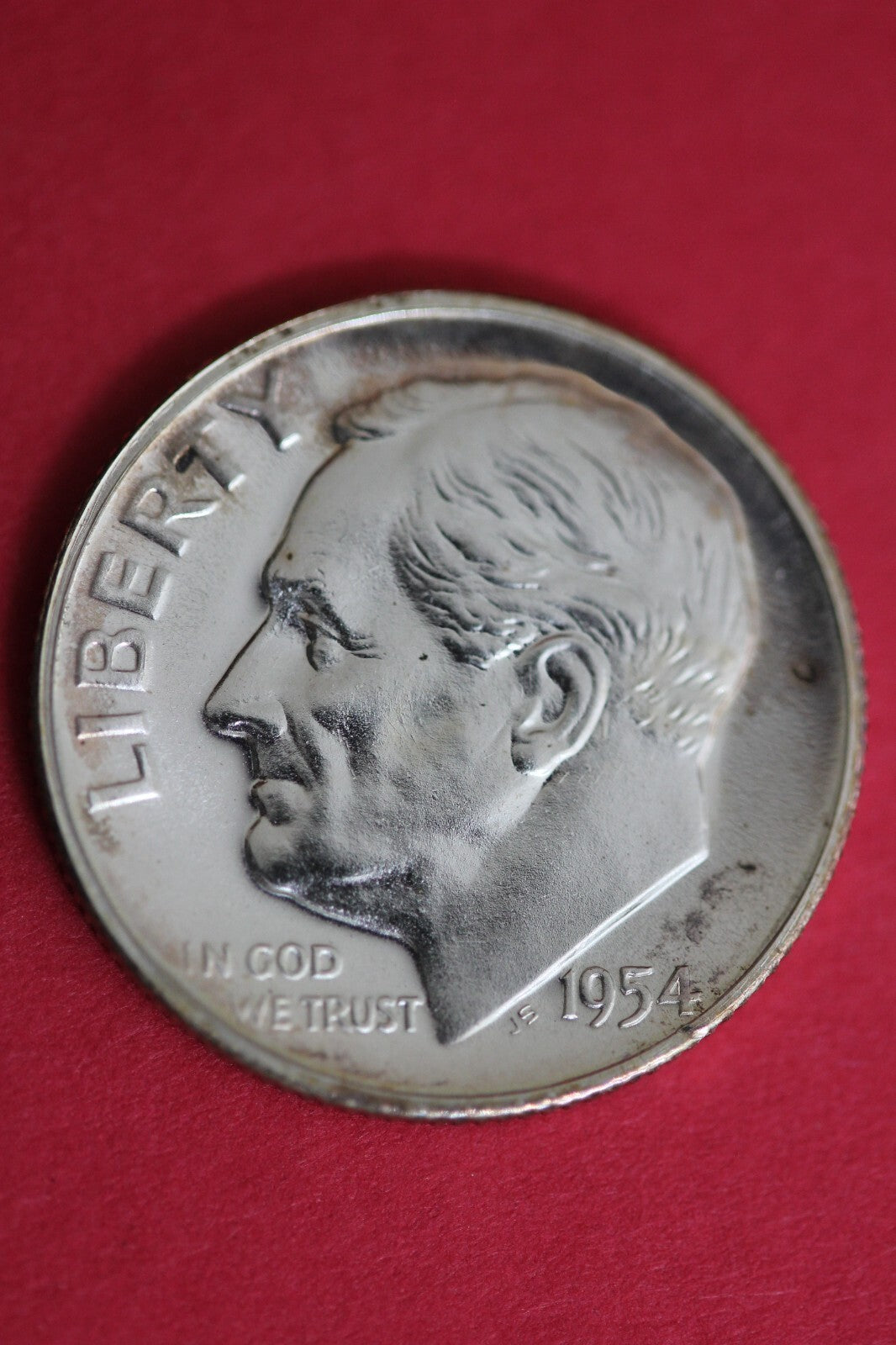 1954 Silver Proof Roosevelt Dime Exact Coin Shown  13