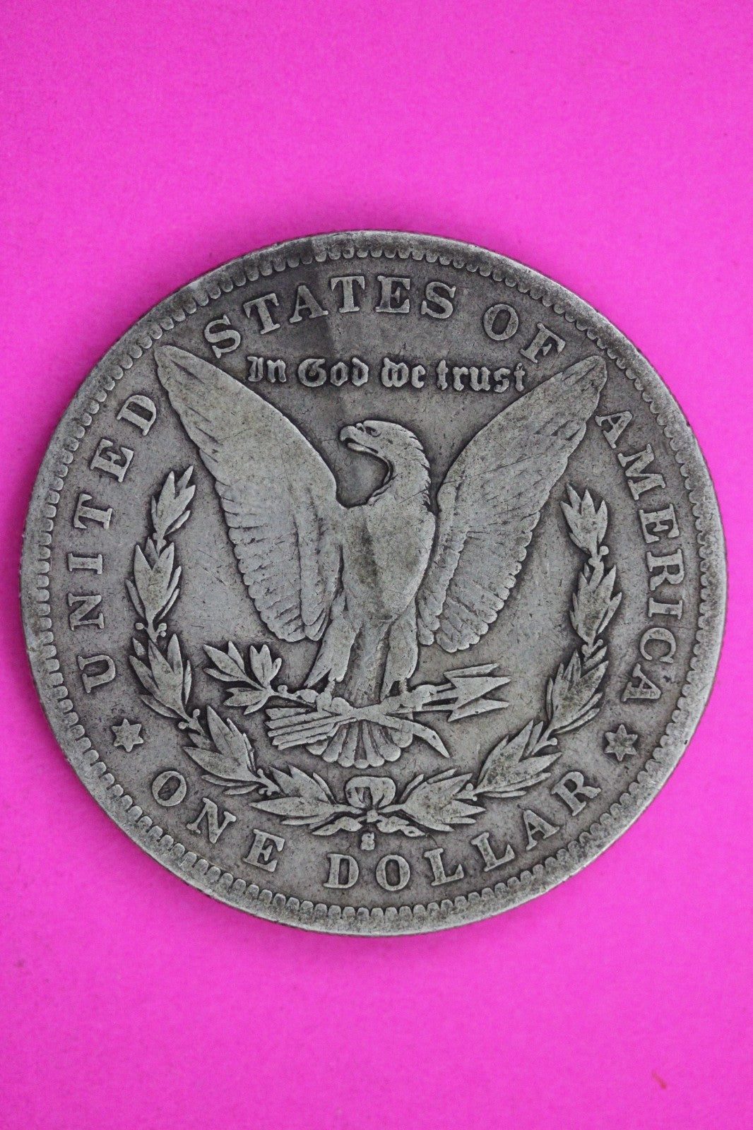 1892 S Morgan Lady Liberty Semi Key Date Silver Dollar Coin Authentic 1595