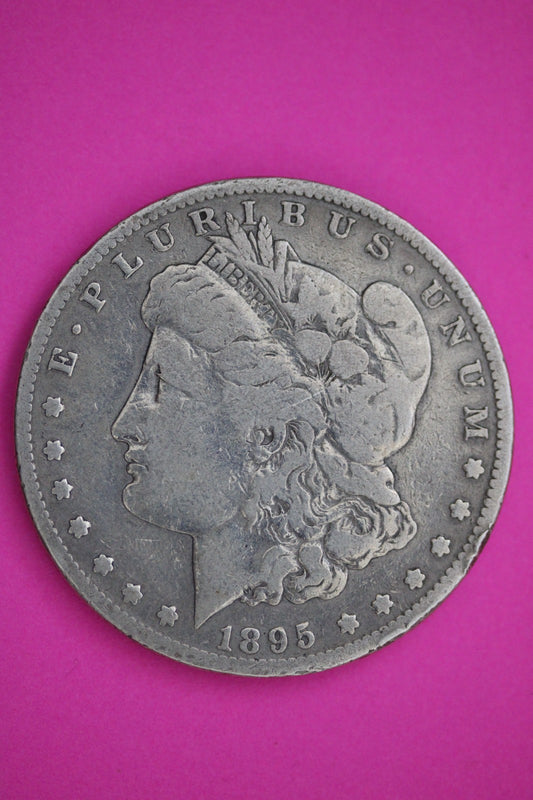 1895 S Morgan Silver Dollar Coin Guaranteed Authentic Coin American Seller 2513