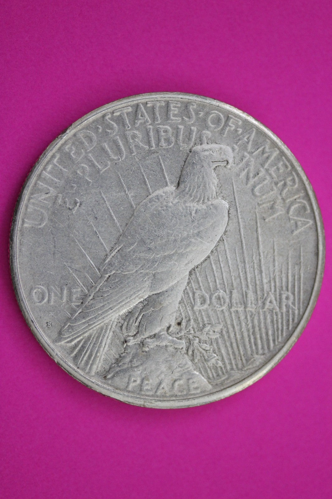 1925 S Peace Silver Dollar LIberty Coin Guaranteed Genuine American Seller 1990