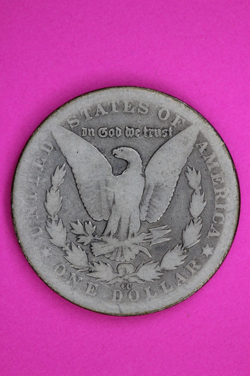 1883 CC Morgan Lady Liberty Silver Dollar Guaranteed Authentic & Genuine 1736