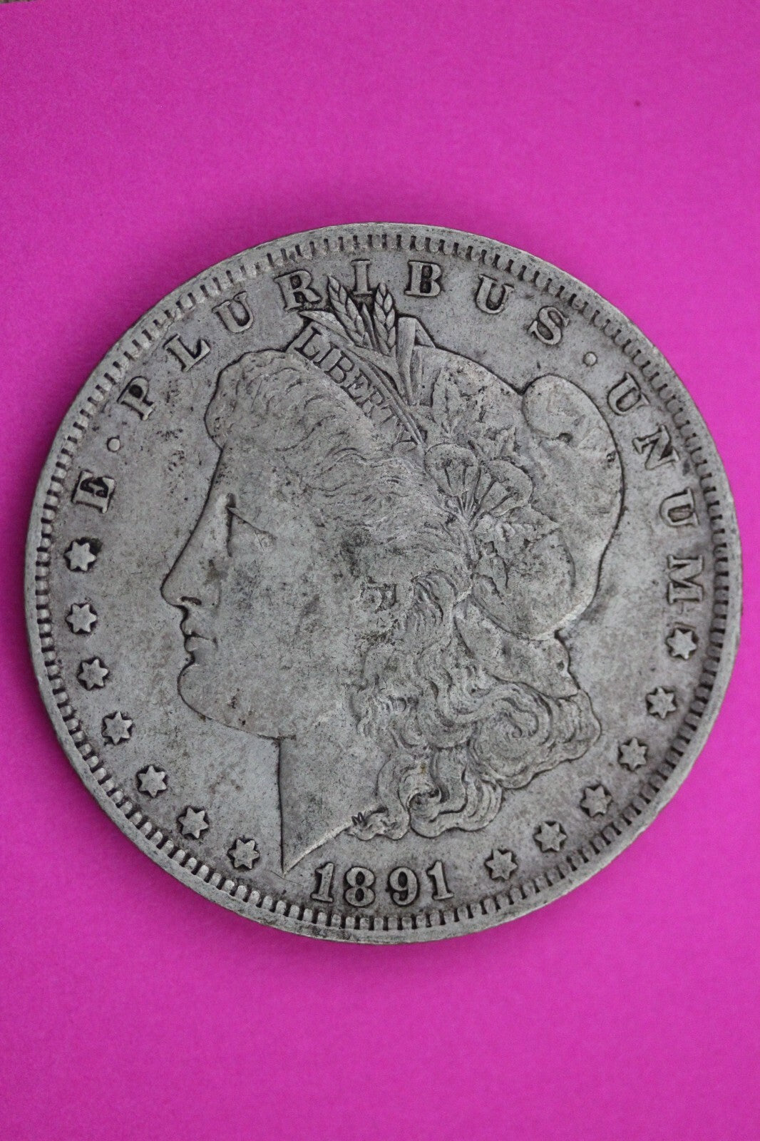 1891 O Morgan Lady Liberty Rare Date Silver Dollar Guaranteed Authentic 0170N