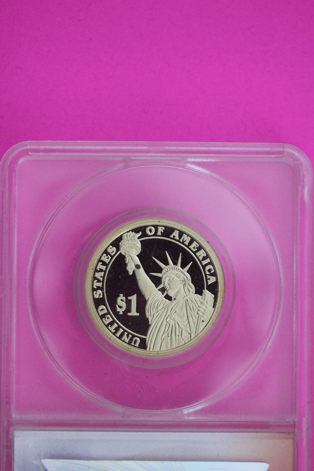 2014 S PR 70 Franklin Roosevelt Presidential Dollar ANACS Certified Slab 1250