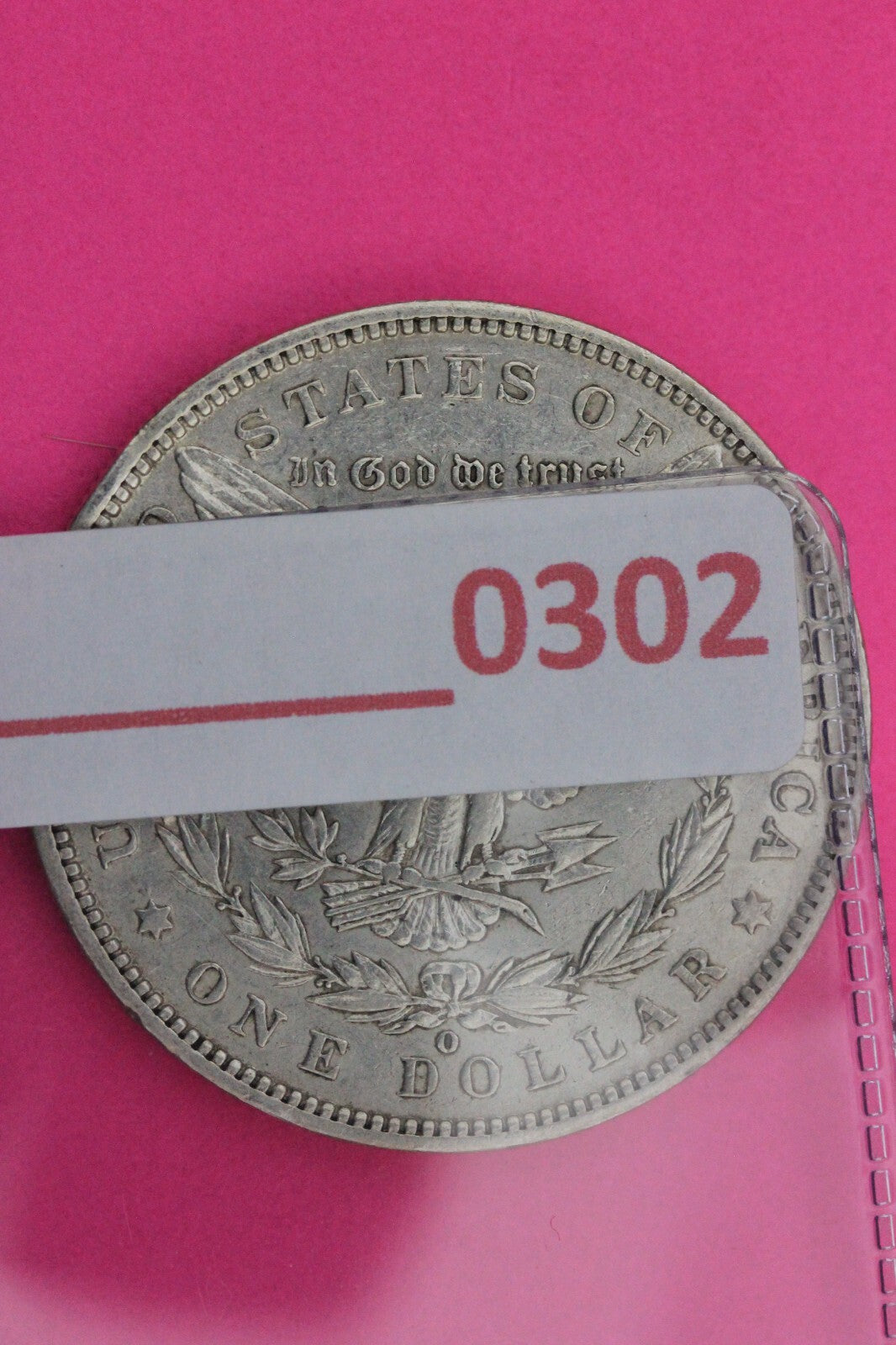 High Grade 1889 O Morgan Lady Liberty Rare Date Silver Dollar Authentic 0302N