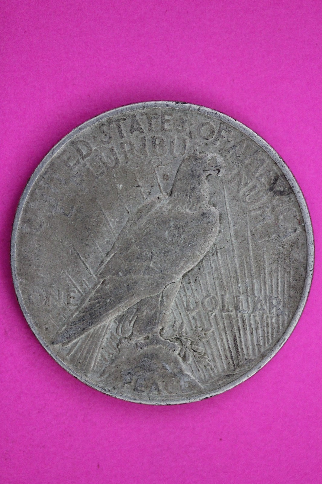 1927 D Peace Lady Liberty Semi Key Date Silver Dollar Guaranteed Authentic 1604