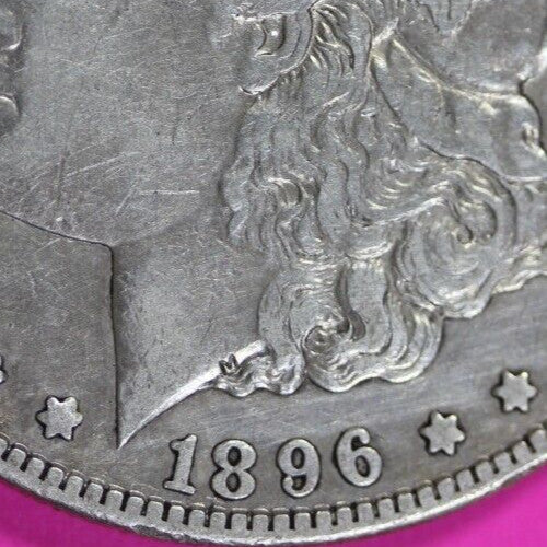 High Grade 1896 S Morgan Liberty Silver Dollar Rare Key Date San Francisco 118