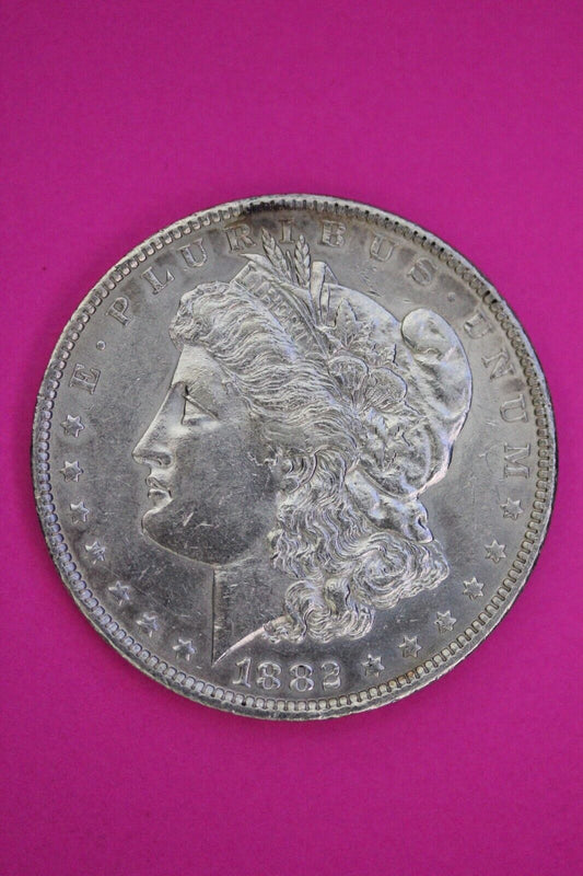 High Grade 1882 Strong O/S Morgan Liberty Silver Dollar Scarce New Orleans 175