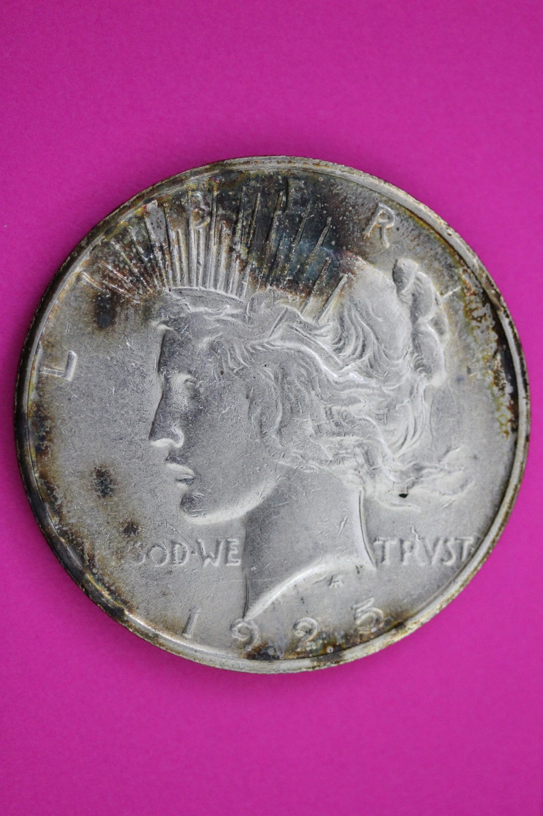 1925 S Peace Silver Dollar LIberty Coin Guaranteed Genuine American Seller 1991