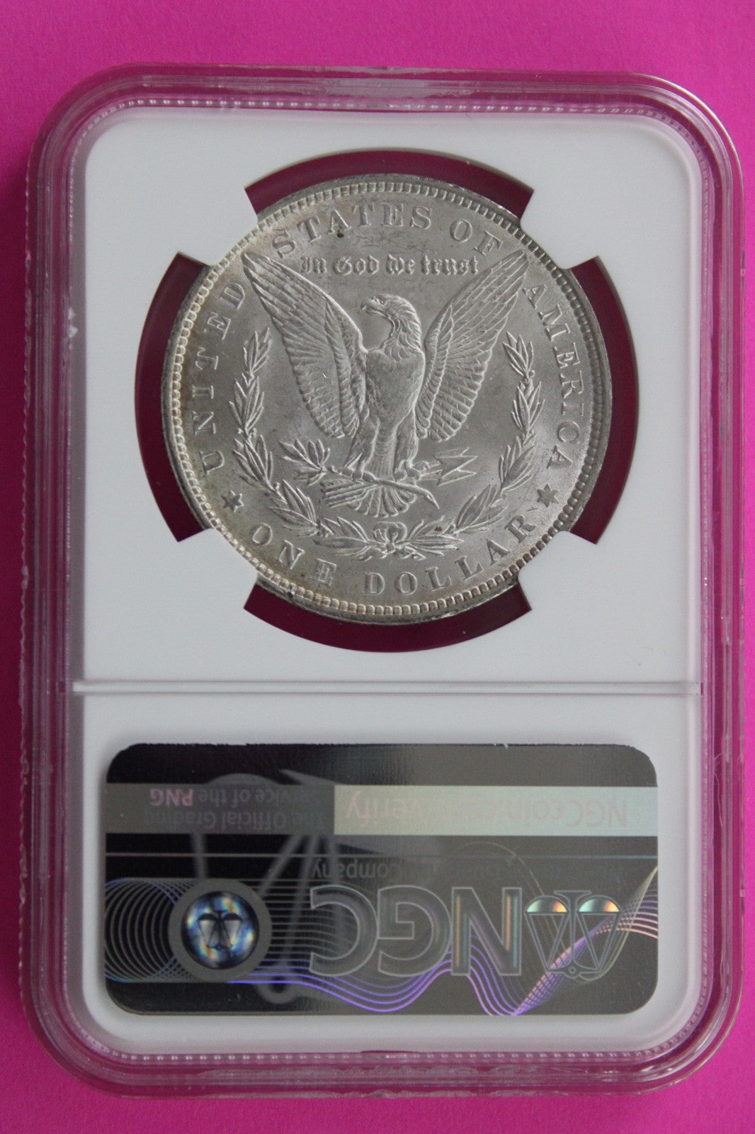 1888 P MS 63 Liberty Morgan Silver Dollar NGC Certified Graded Authentic 810