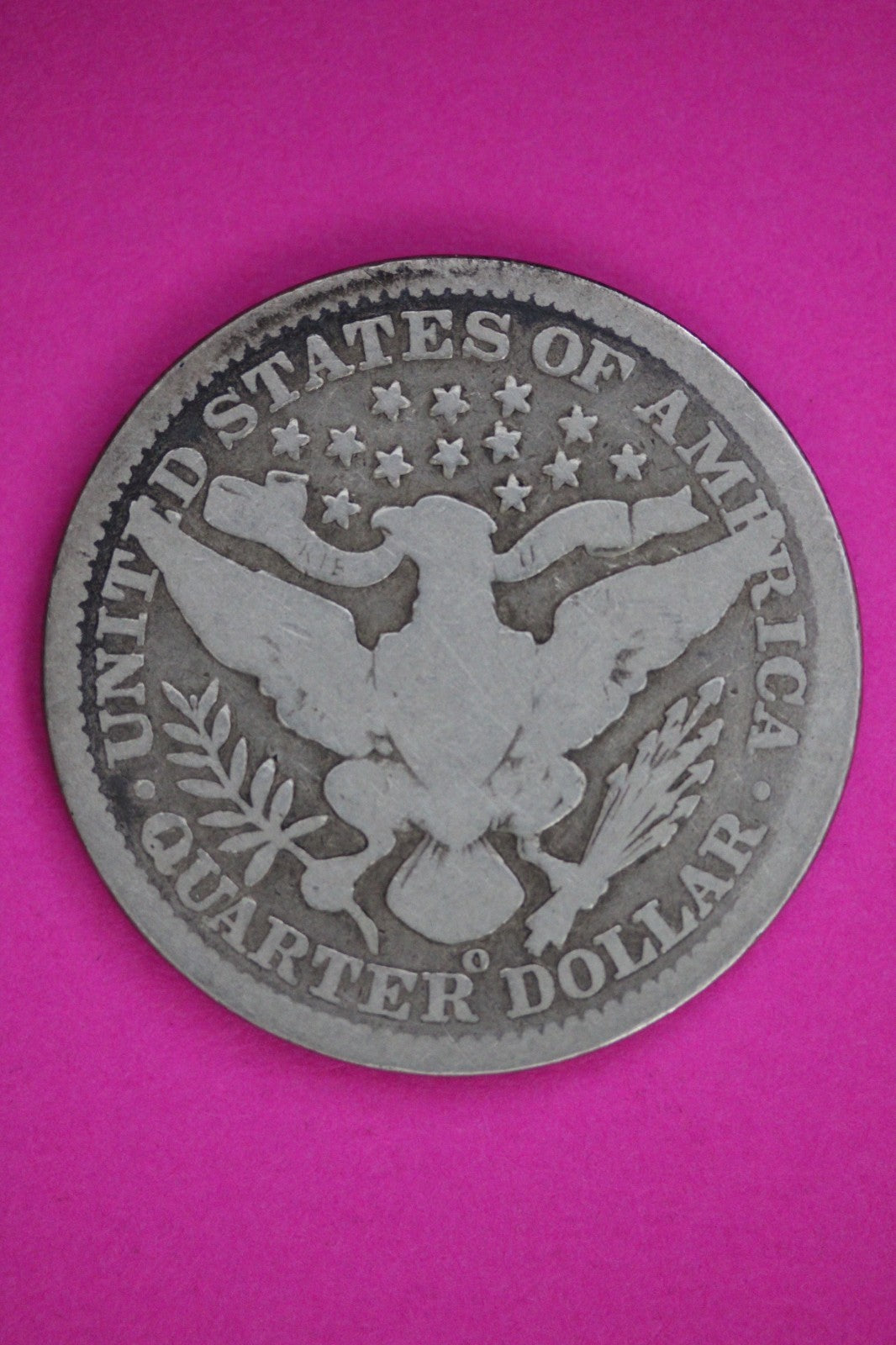1905 O Barber Liberty Quarter Silver Guaranteed Authentic & Genuine Coin 2849