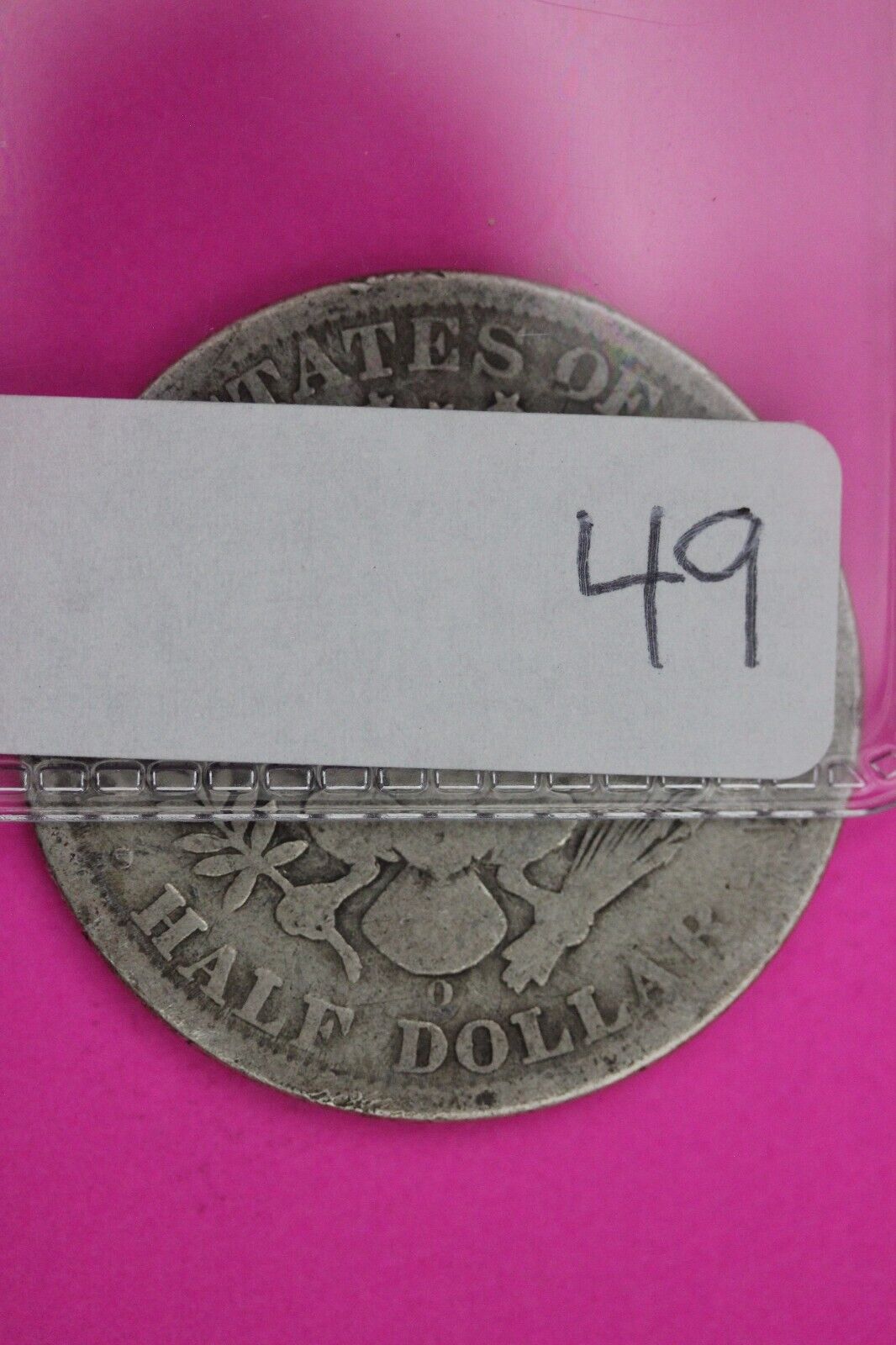 1908 O Barber Liberty Half Dollar Silver Coin You Get The Coin In Pics TOM49