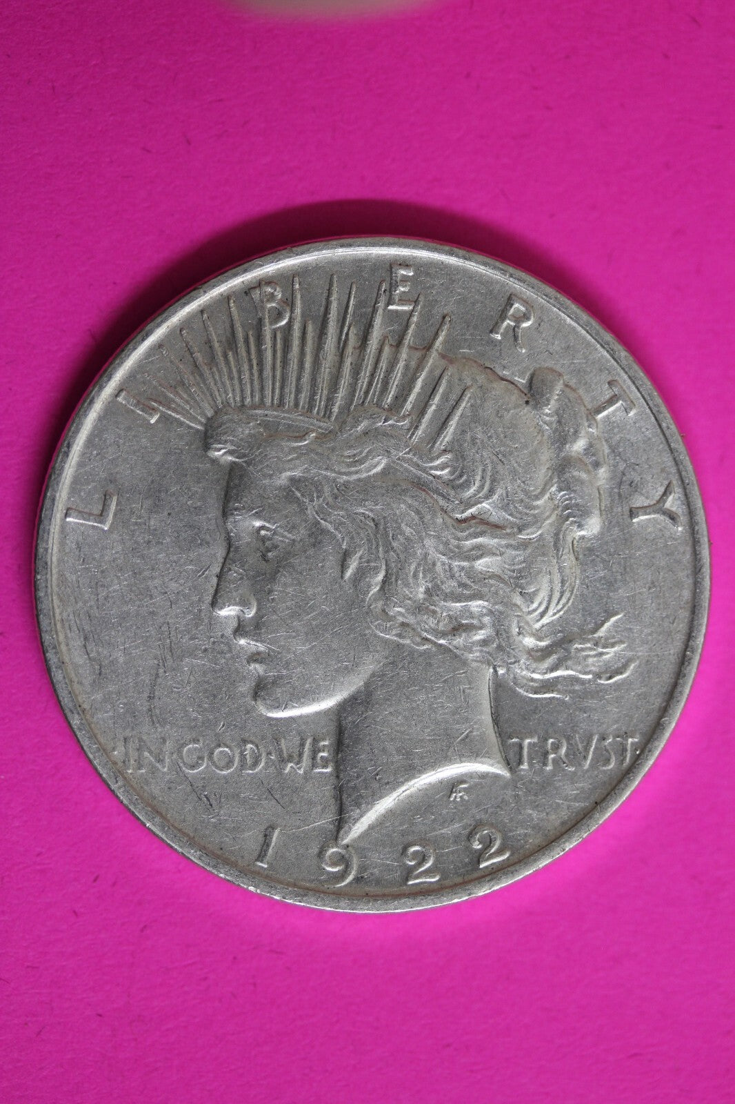 High Grade 1922 D Liberty Peace Silver Dollar Denver Mint Nice Luster 169