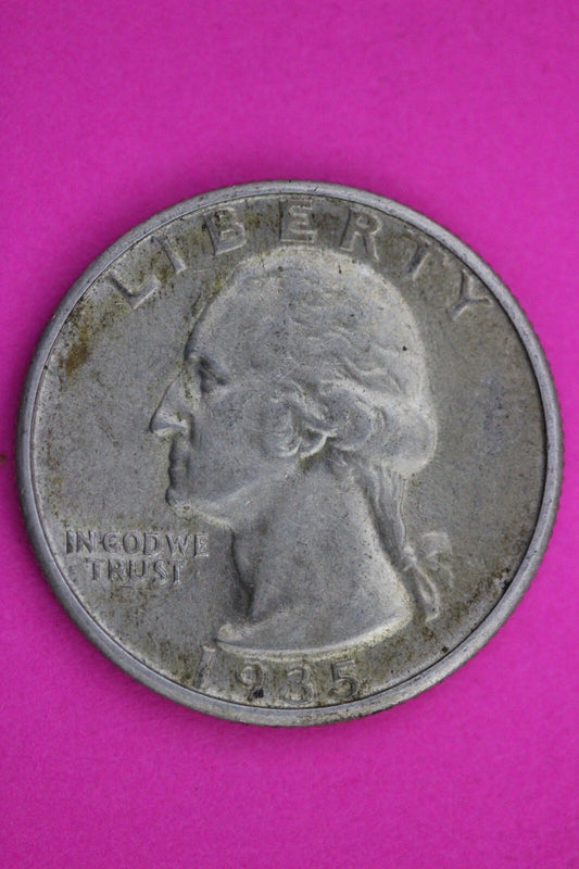 High Grade 1935 P George Washington Quarter Rare Semi Key Date Silver Coin 2-03