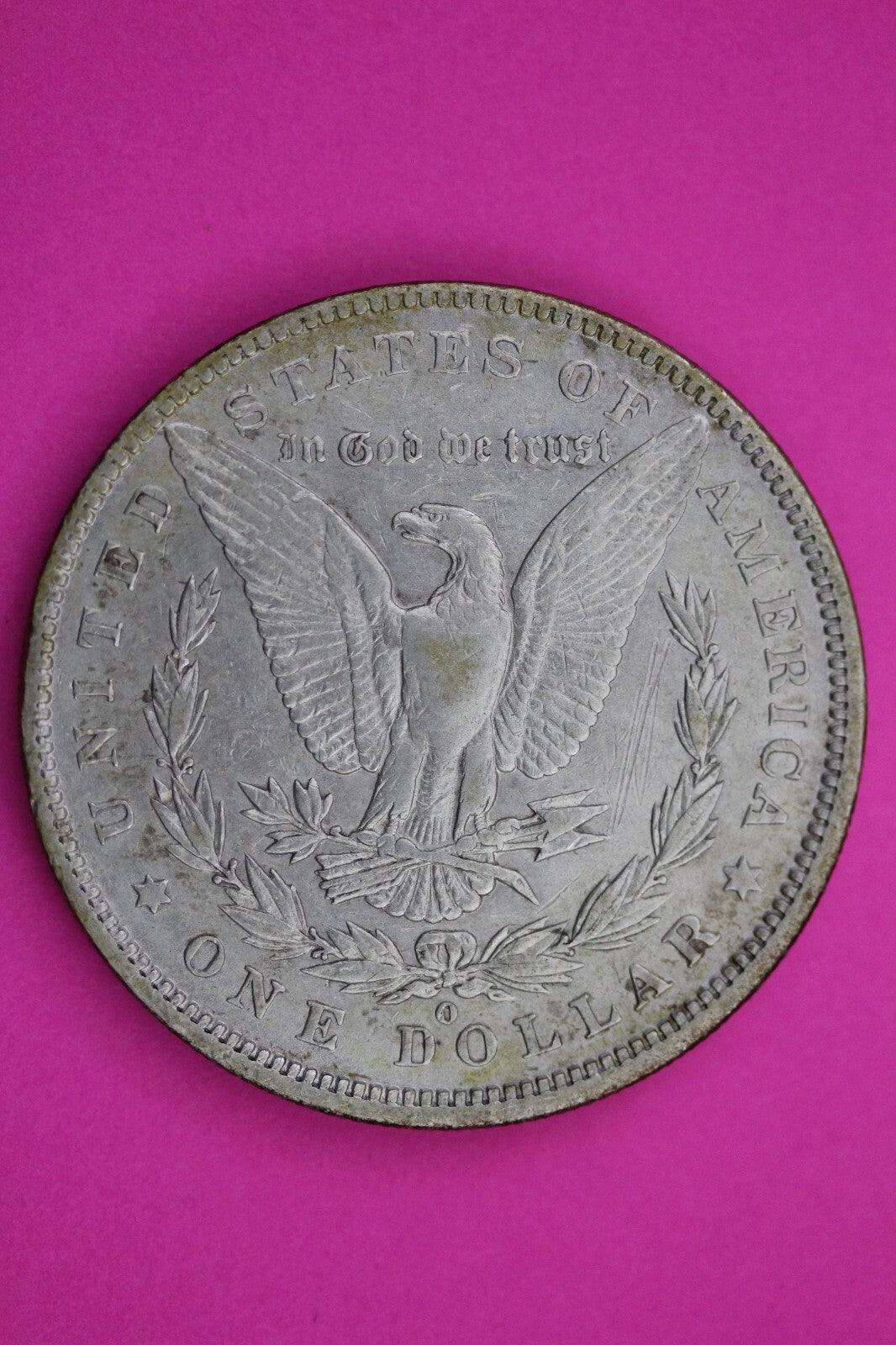 1886 O Morgan Lady Liberty Rare Date Silver Dollar Guaranteed Authentic 0184N