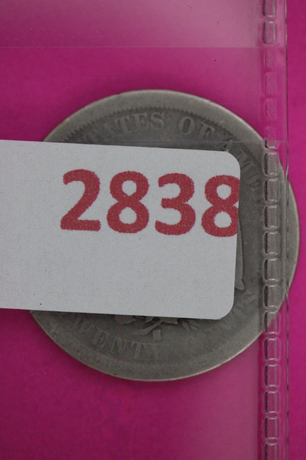 1875 S 20 Twenty Cent Silver Coin Guaranteed Authentic & Genuine USA Seller 2838