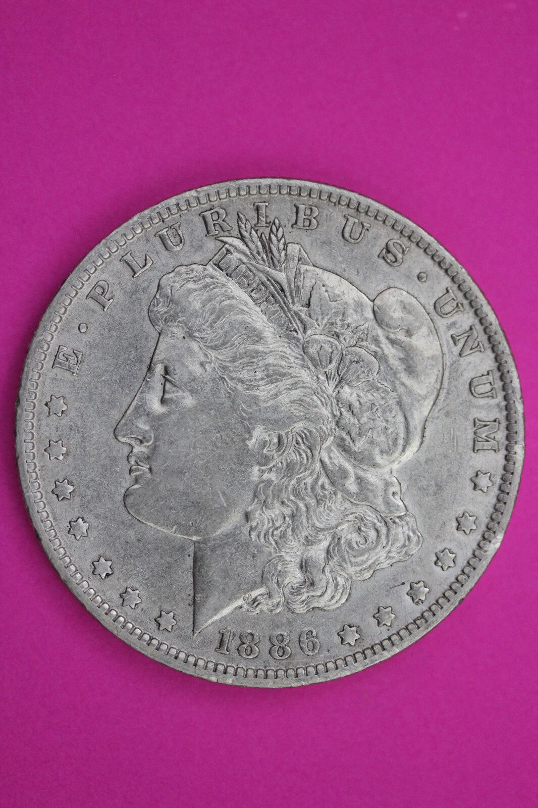 High Grade 1886 O Morgan Liberty Silver Dollar New Orleans Semi Key Coin 249