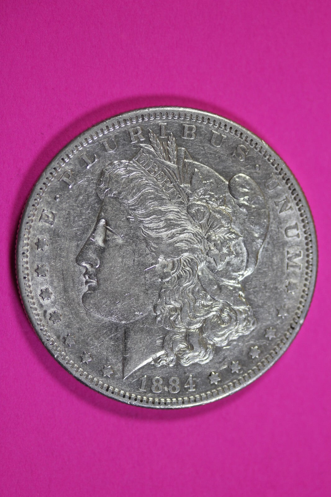 High Grade 1884 S Morgan Liberty Silver Dollar Key Date Coin San Francisco 264