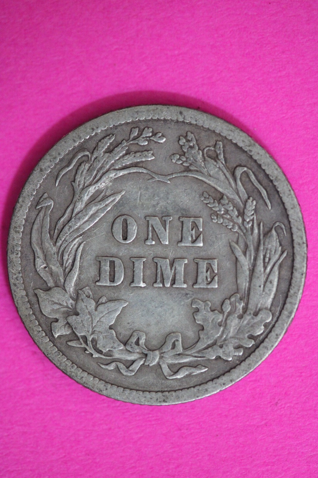 High Grade 1906 P Barber Liberty Dime Scarce Semi Key Date Silver Coin 55