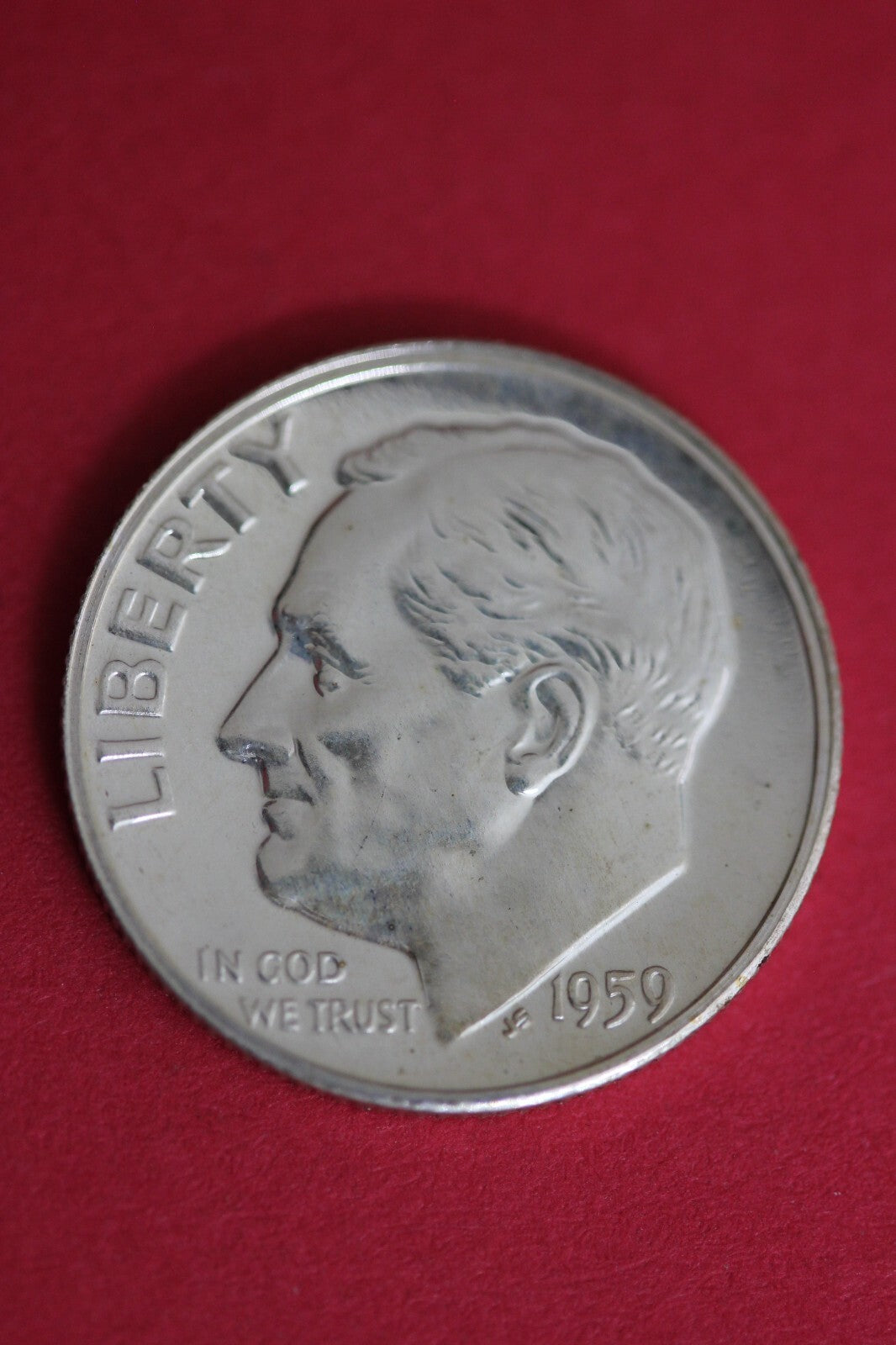 1959 Silver Proof Roosevelt Dime Exact Coin Shown  97