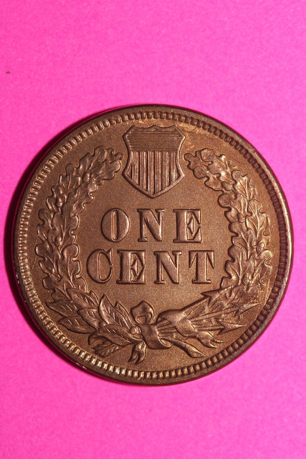 High Grade 1875 Red Indian Head Cent Penny Guaranteed Authentic & Genuine 1343