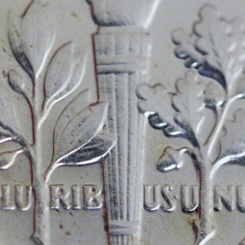 Toned 1958 Silver Proof Roosevelt Dime Exact Coin Shown Fast Shipping OCE 77