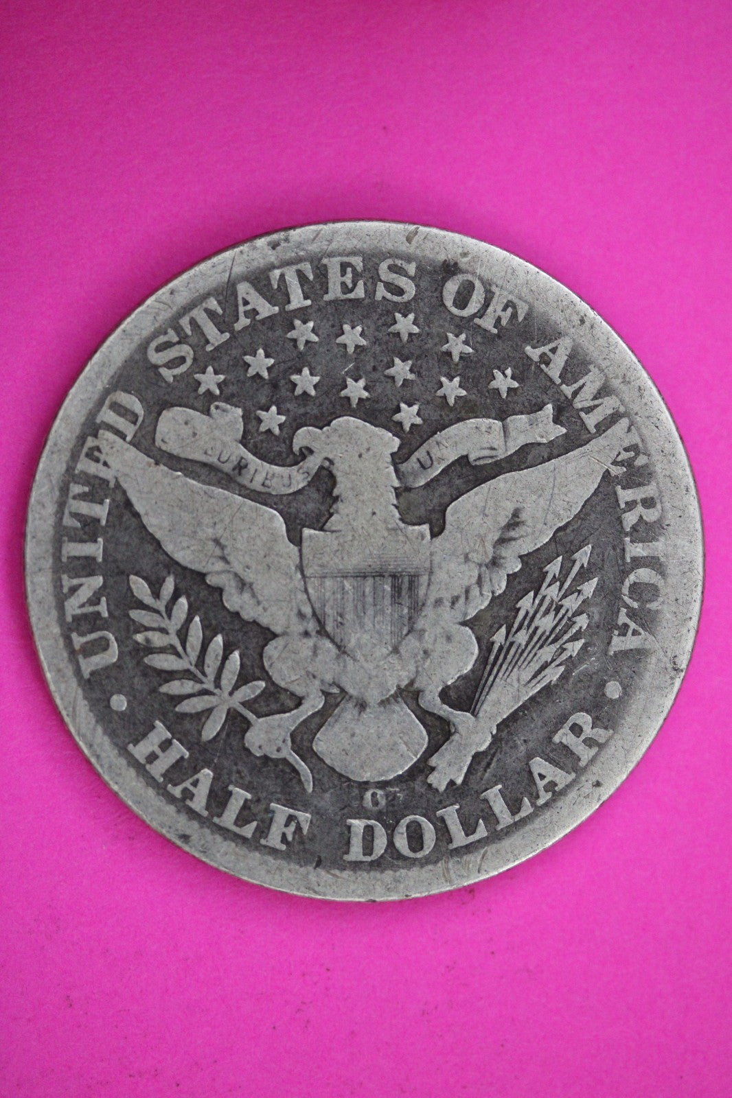 1896 O Barber Liberty Half Dollar Silver Exact Coin Shown Low Grade Filler 2805