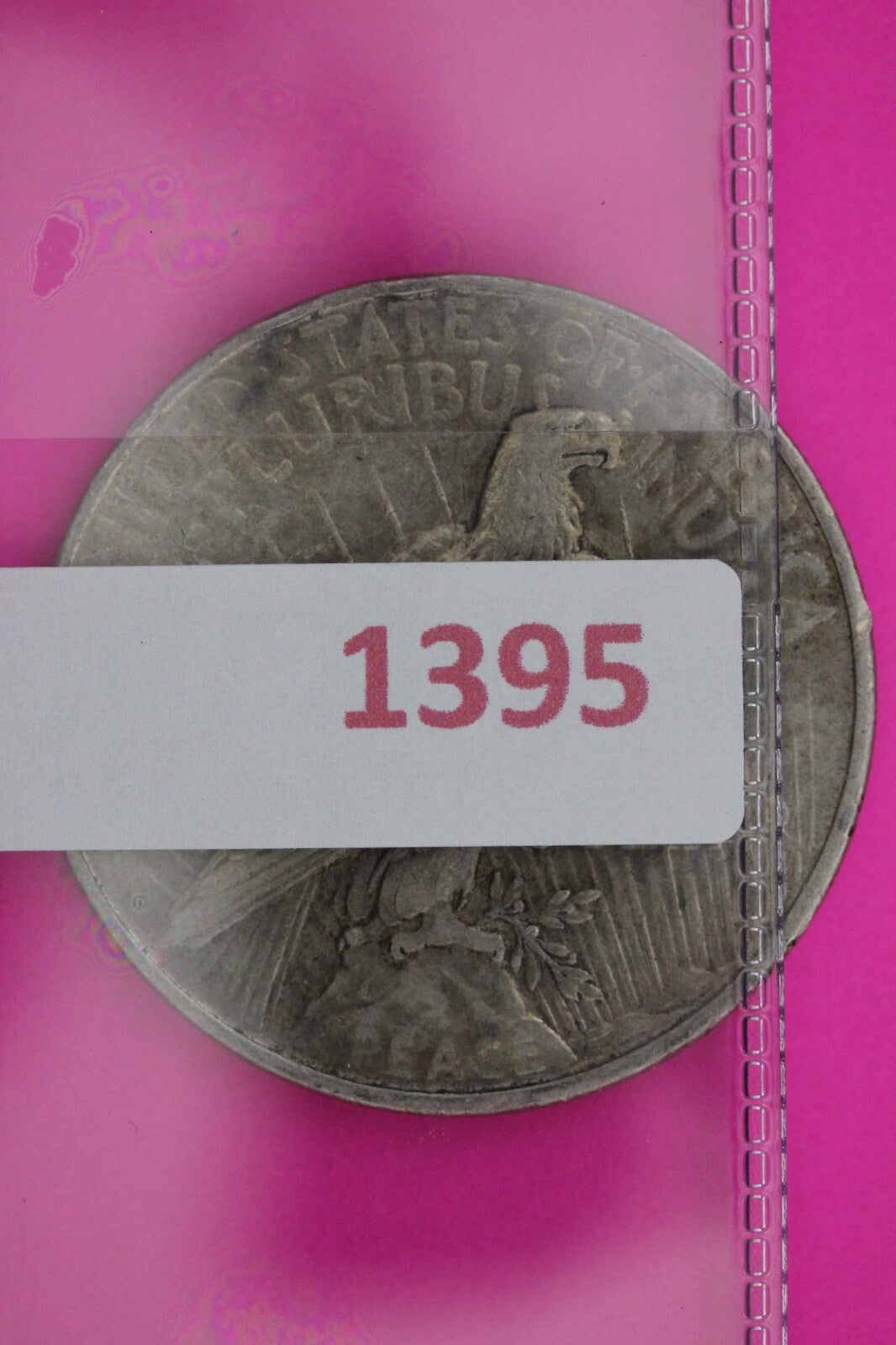 1927 D Peace Liberty Silver Dollar Guaranteed Authentic & Genuine Coin 1395