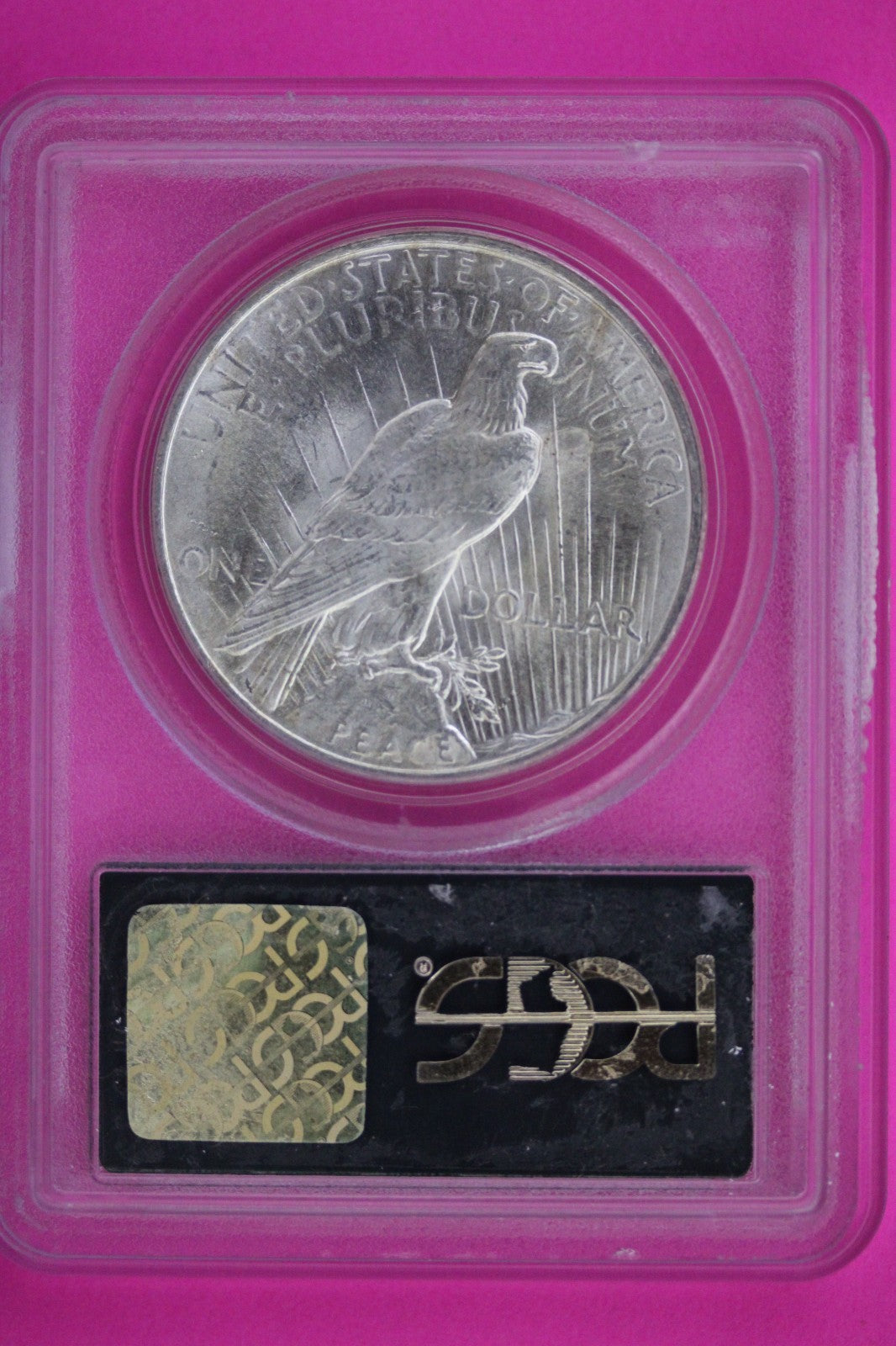 1924 P MS 64 Liberty Peace Silver Dollar PCGS Certified Graded Authentic 607