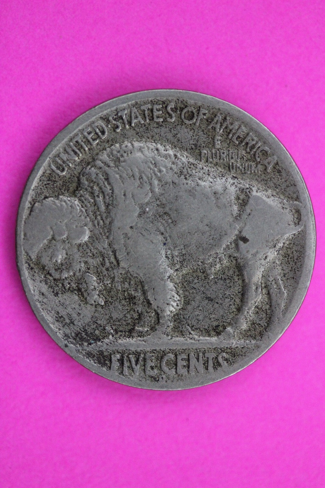 High Grade 1919 D Buffalo Indian Nickel Exact Coin Pictured Free Shipping 0053