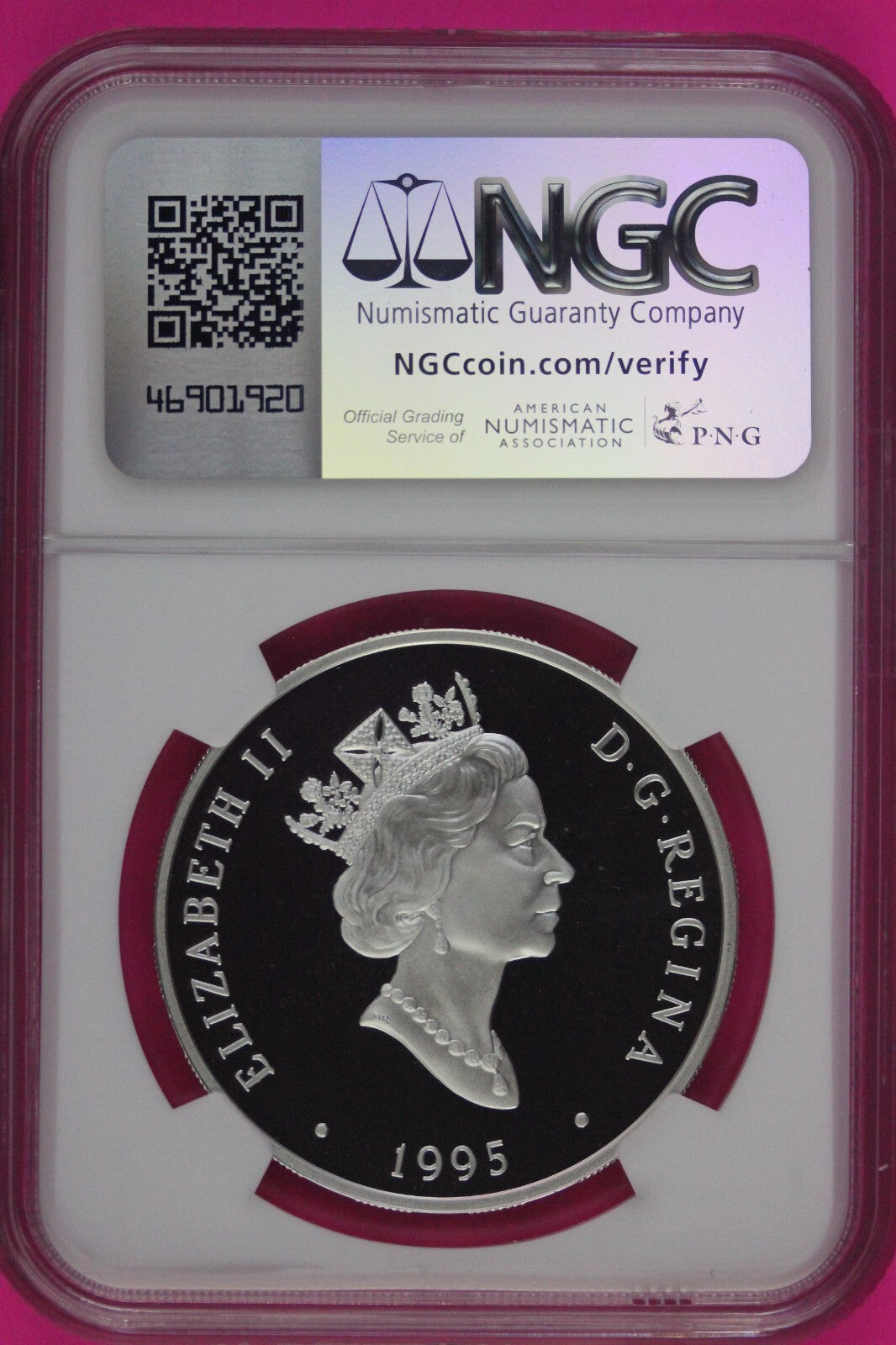 1995 PF 69 Ultra Cameo Canada Aviation Series DHC-1 Chipmunk 20 D NGC Slab 1059