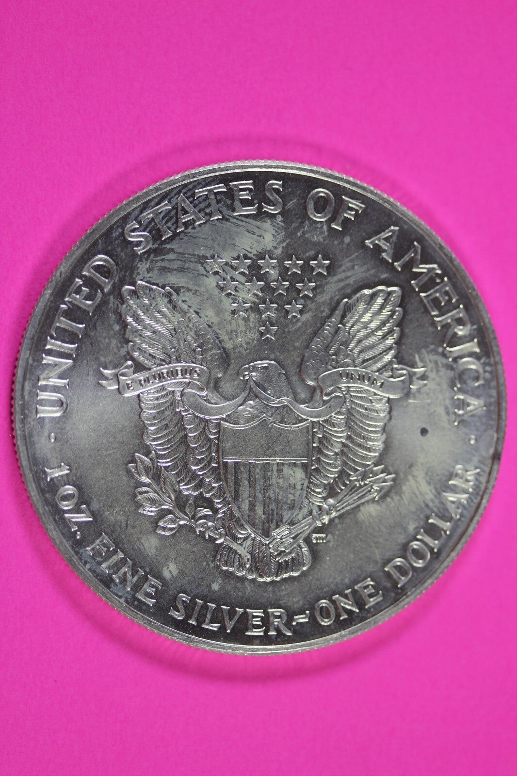 Colorized 1999 American Silver Eagle 1 Ounce .999 Fine Exact Coin Shown 166