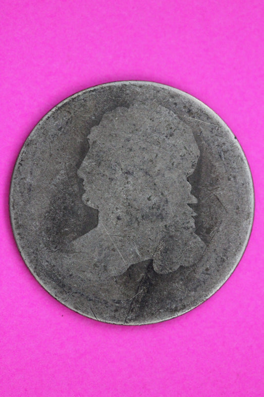 Dateless Bust Capped Dime Lady Liberty Silver Coin Authentic & Genuine 1376