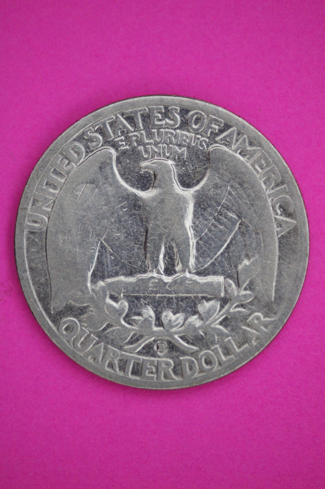 1932 D George Washington Silver Quarter Guaranteed Authentic Genuine Coin 2563