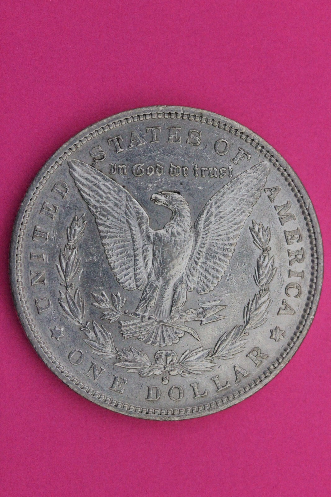 High Grade 1890 S Morgan Lady Liberty Rare Date Silver Dollar Authentic 0284N