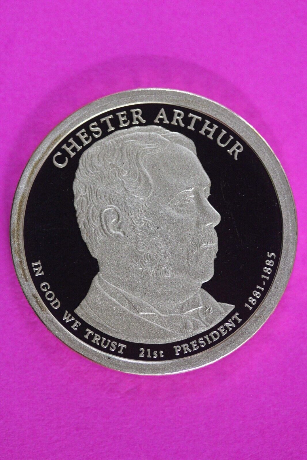 Proof 2012 S Chester Arthur Presidential Dollar DCAM Same Coin In Pics TOM 20
