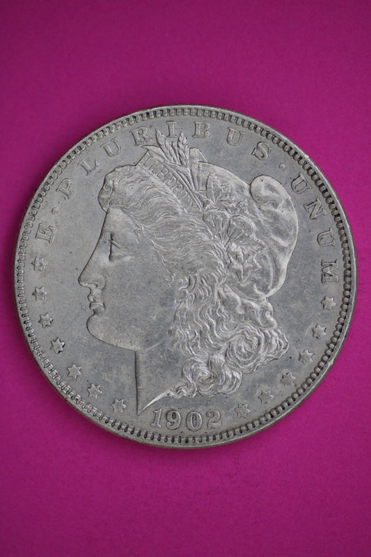 1902 P Morgan Lady Liberty Silver Dollar Guaranteed Authentic & Genuine 2724