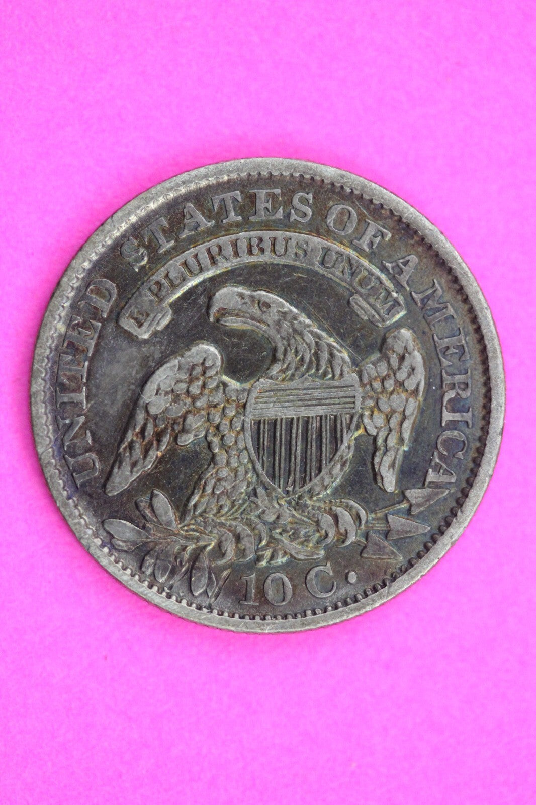 High Grade 1832 Bust Cap Dime Lady Liberty Rare Silver Key Date Coin 02