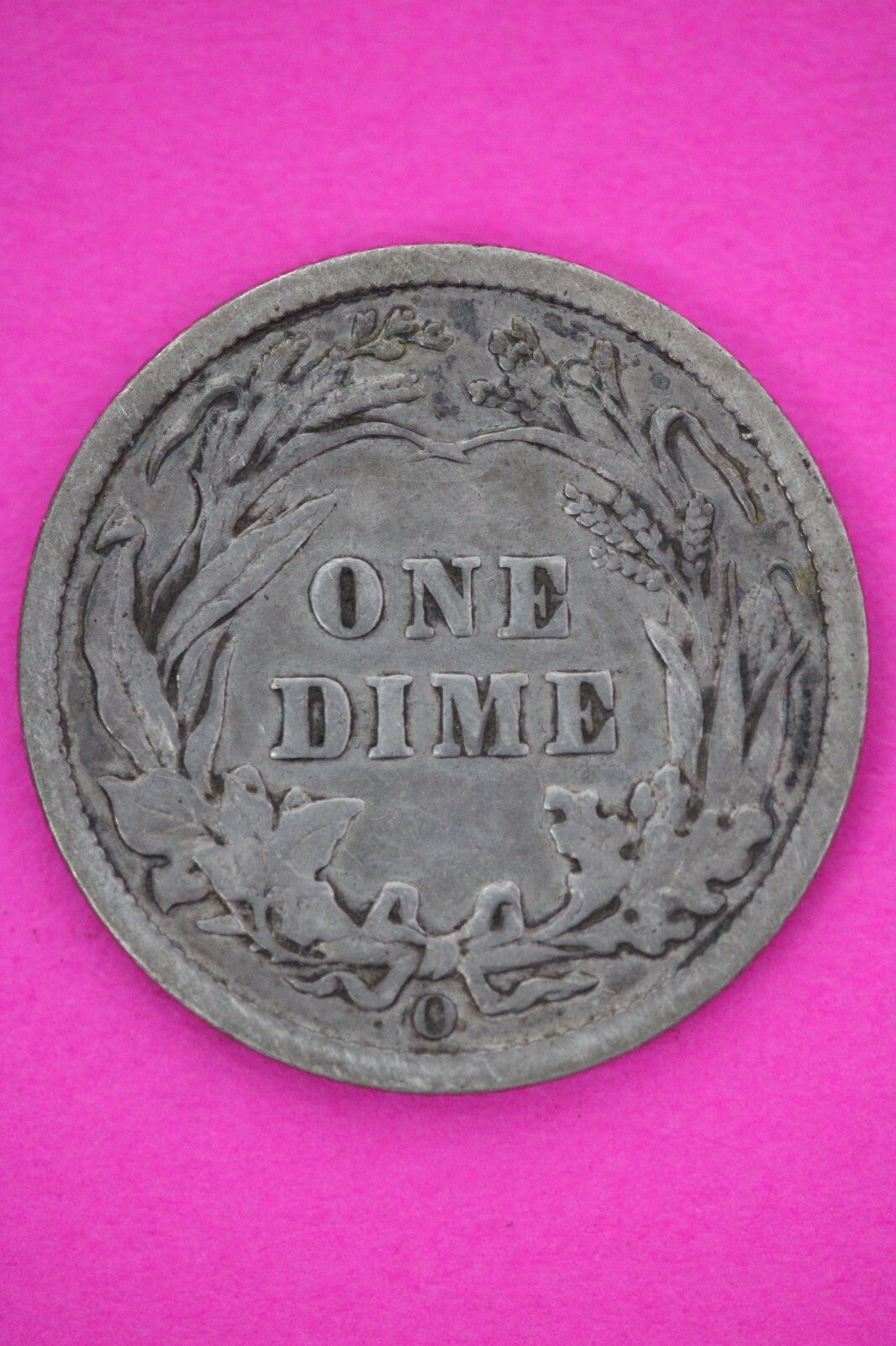 1902 O Barber Liberty Dime Scarce Semi Key Date Silver Coin New Orleans Mint 103