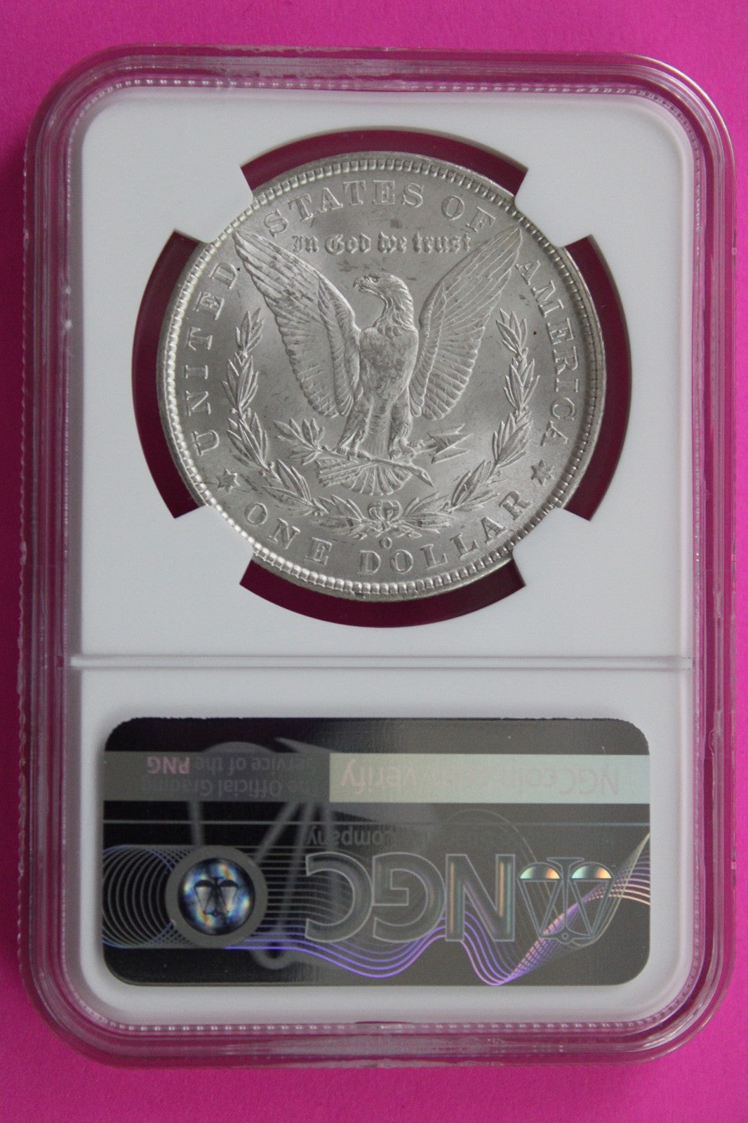 1902 O MS 64 Liberty Morgan Silver Dollar NGC Certified Graded Authentic 859