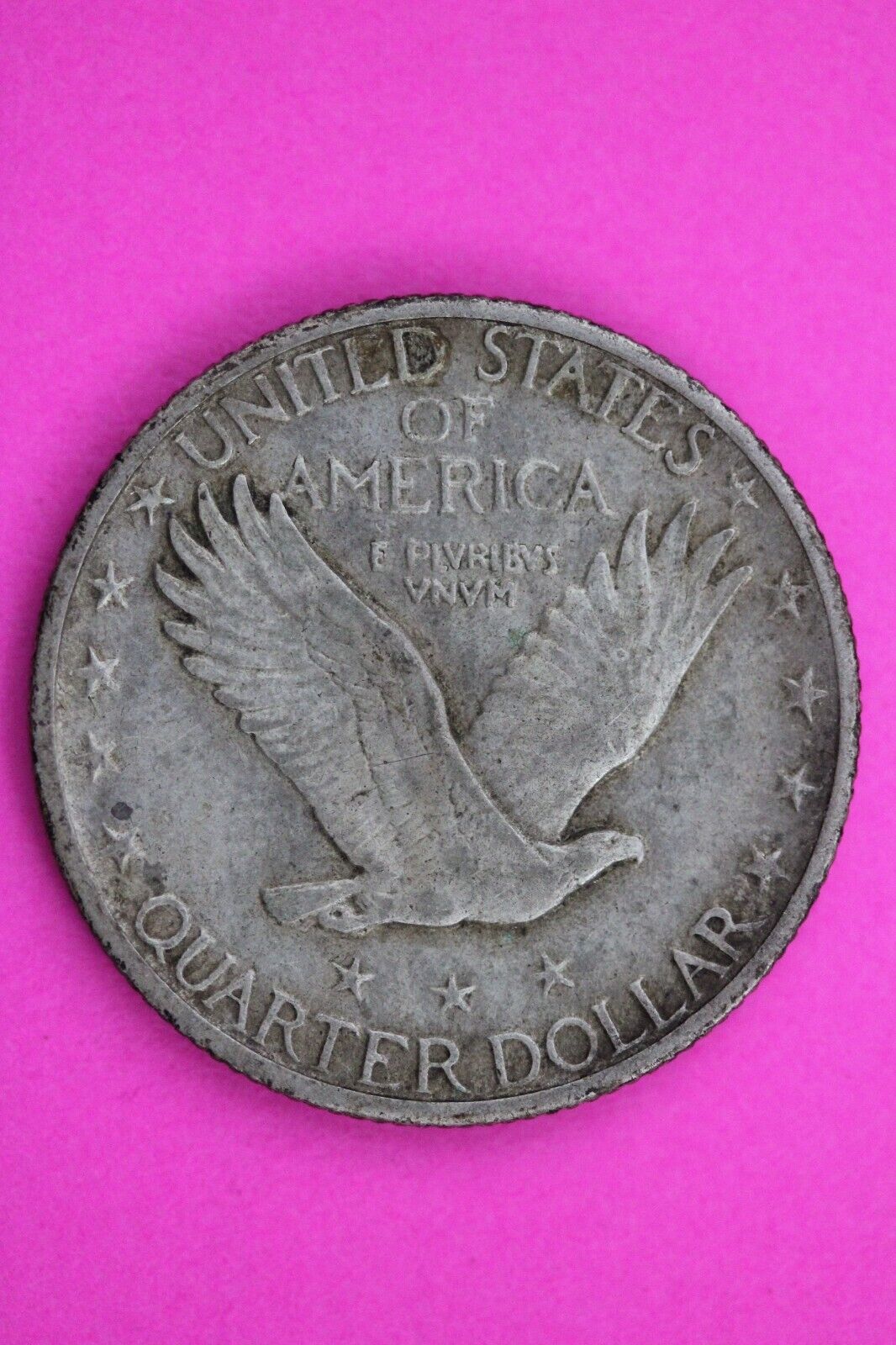 High Grade Full Date 1925 P  Standing Liberty Silver Quarter Key Date Coin 10