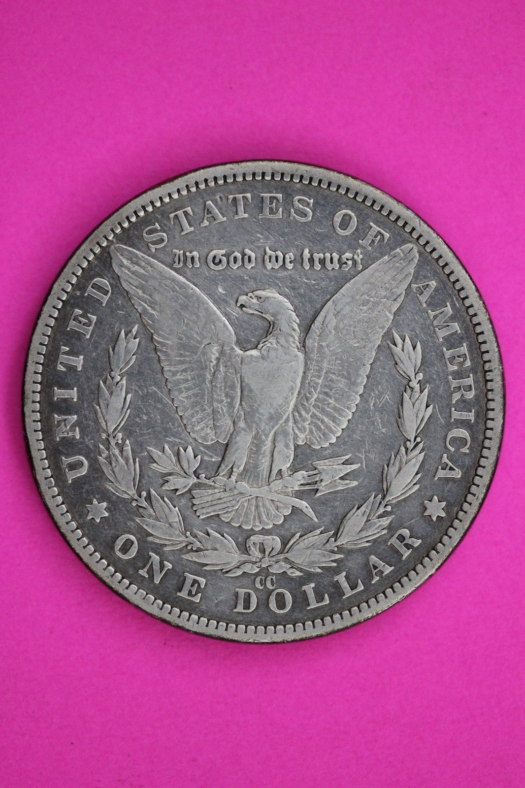 1890 CC Morgan Lady Liberty Silver Dollar Guaranteed Authentic & Genuine 1747