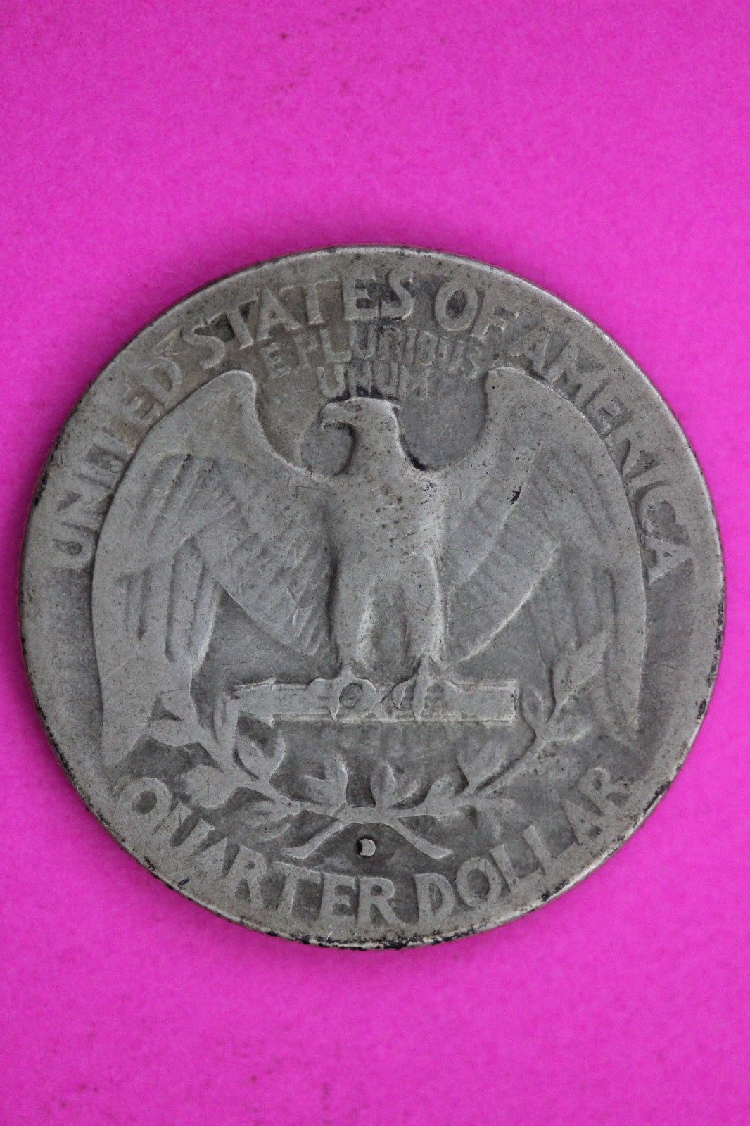 1932 D George Washington Silver Quarter Guaranteed Authentic Genuine Coin 1629