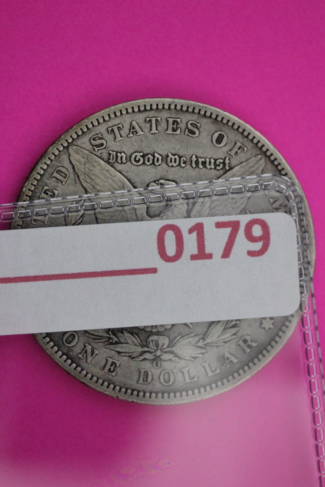 1894 O Morgan Lady Liberty Rare Date Silver Dollar Guaranteed Authentic 0179N