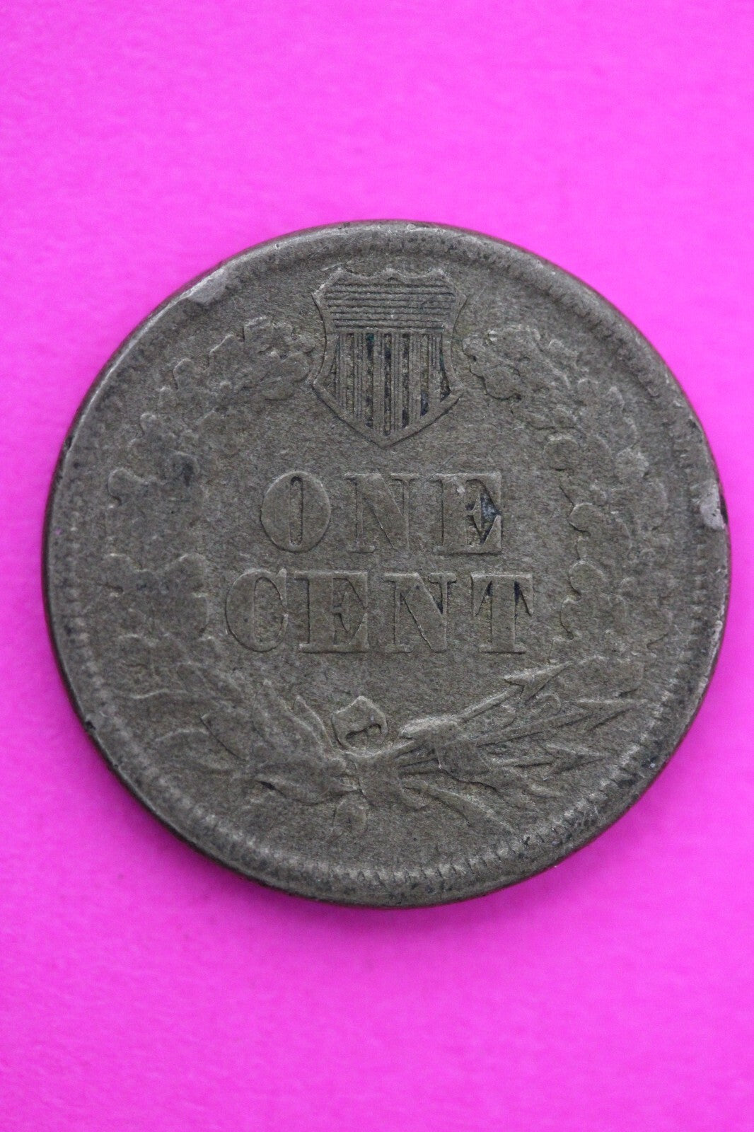 1860 Copper Nickel Indian Head Cent Penny Exact Early Type Coin Pictured 32