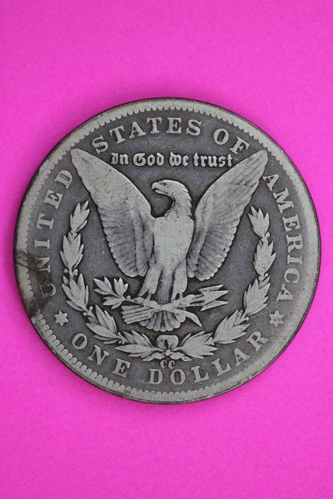 1893 CC Morgan Lady Liberty Silver Dollar Guaranteed Authentic & Genuine 1744